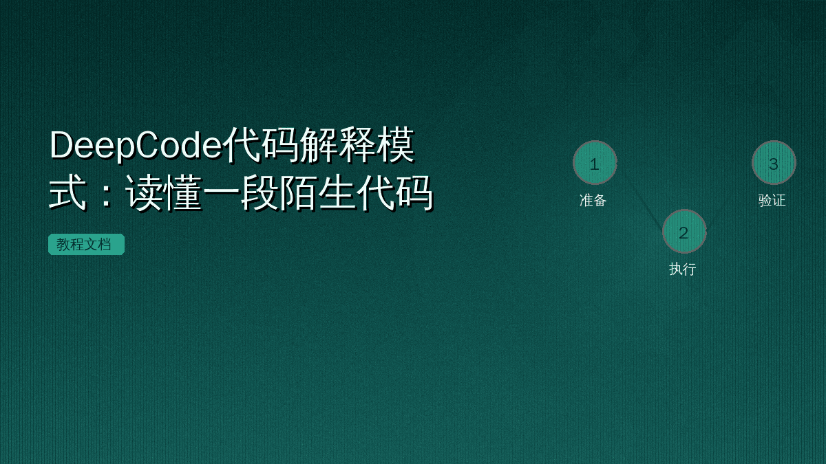 DeepCode代码解释模式:读懂一段陌生代码